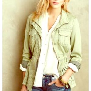 Anthropologie supersoft army jacket!